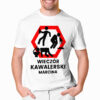 PERSONALIZOWANE KOSZULKI NA KAWALERSKI - męski t-shirt z nadrukiem na wieczór kawalerski. Prezent dla Pana Młodego. Koszulki dla ekipy Pana Młodego