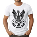 ARMIA KRAJOWA (AK) - koszulka męska z patriotycznym nadrukiem.