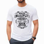 MACIEK NAJLEPSZY KIEROWCA LIMITED EDITION THE BEST BRAND - męska koszulka z nadrukiem dla mechanika