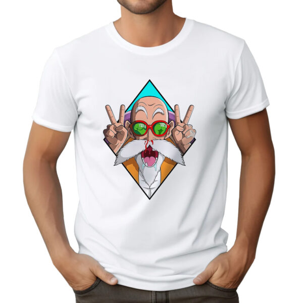 GENIALNY ŻÓŁW - męska koszulka z nadrukiem dragon ball