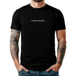 KOSZULKA MĘSKA BRZMI JAK NIE MÓJ PROBLEM MAŁY NAPIS