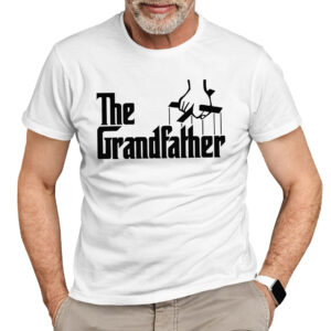 THE GRANDFATHER - koszulka męska z nadrukiem na dzień dziadka. Prezent dla dziadka.