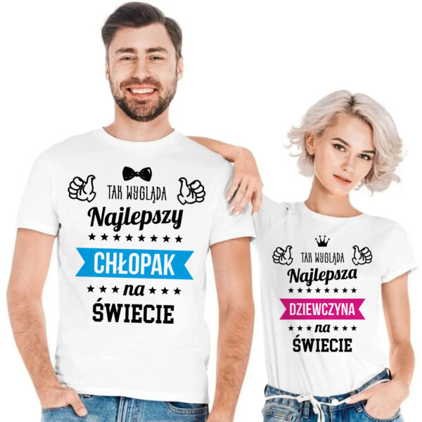 Koszulka z nadrukiem. Prezent na walentynki, święta, dzień chłopaka, dzień kobiet, urodziny