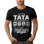 ZAWÓD TATA - koszulka męska z nadrukiem na dzień ojca. Prezent dla Taty.