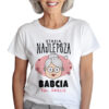 NAJLEPSZA BABCIA NA ŚWIECIE - KOSZULKA Z NADRUKIEM NA DZIEŃ BABACI. PREZENT DLA BABCI.