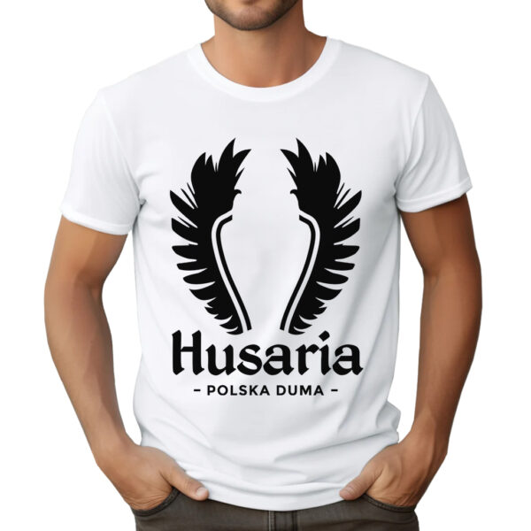 KOSZULKA HUSARIA - koszulka męska z patriotycznym nadrukiem.