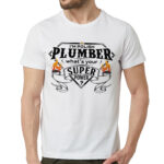 Koszulka dla hydraulika z nadrukiem dla męża faceta chłopaka męska