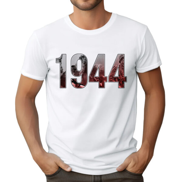 1944 - koszulka męska z patriotycznym nadrukiem.