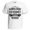 KAWALERSKI TEAM PANA MŁODEGO - koszulka męska z nadrukiem na wieczór kawalerski. Prezent dla Pana Młodego. Koszulki dla ekipy Pana Młodego
