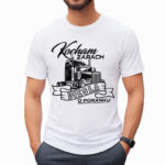 KOCHAM ZAPACH DIESLA O PORANKU - męska koszulka z nadrukiem dla mechanika