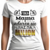TAKA MAMA ZDARZA SIĘ RAZ NA MILION - koszulka damska z nadrukiem. Prezent na dzień mamy, urodziny, święta walentynki dzień kobiet.