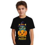 CUKIEREK ALBO PSIKUS - Koszulka dziecięca na Halloween.