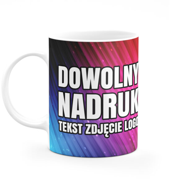 KUBEK Z WŁASNYM NADRUKIEM. DOWOLNE ZDJĘCIE, GRAFIKA, TEKST, LOGO