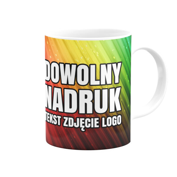 KUBEK Z WŁASNYM NADRUKIEM. DOWOLNE ZDJĘCIE, GRAFIKA, TEKST, LOGO
