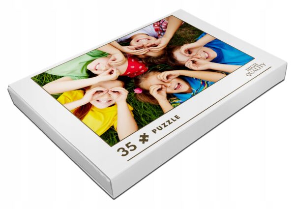 PUZZLE Z WŁASNYM NADRUKIEM 35 ELEMENTÓW. DOWOLNE ZDJĘCIE, GRAFIKA