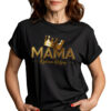 MAMA KRÓLOWA RODZINY - koszulka damska z nadrukiem. Prezent na dzień mamy, urodziny, święta walentynki dzień kobiet.