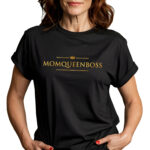 KOSZULKA MOM QUEEN BOSS- Koszulka damska z nadrukiem. Prezent na dzień mamy, urodziny, święta walentynki dzień kobiet.