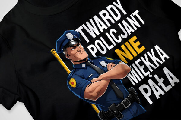 KOSZULKI Z NADRUKIEM DLA POLICJANTÓW KOSZULKA POLICJA NADRUK