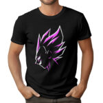 KOSZULKA VEGETA - męska koszulka z nadrukiem dragon ball