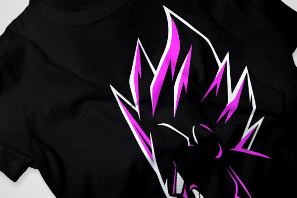 KOSZULKA VEGETA - męska koszulka z nadrukiem dragon ball