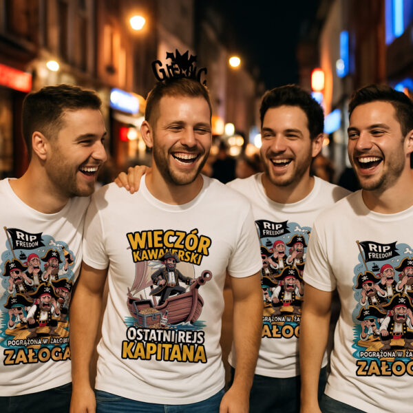 koszulki na wieczór kawalerski Lublin Koszulka dla Pana Młodego Kawalera i jego ekipy