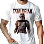 Koszulka TATALORIAN z grafiką inspirowaną Star Wars – prezent dla taty