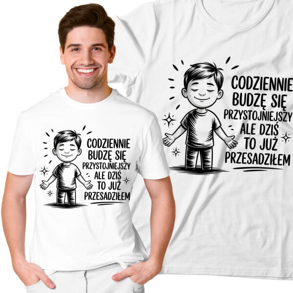 Koszulka z nadrukiem na Dzień Chłopaka – śmieszny i oryginalny prezent