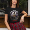 Koszulka z napisem „Ja nie przeklinam, ja rzucam zaklęcia” i grafiką czarownicy – t-shirt na Halloween