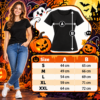Koszulka damska na Halloween tabela rozmiarów